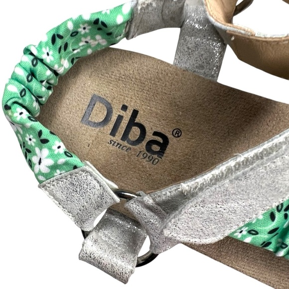 Diba Cloud Slip On Sandals Green Size 9 - Picture 3 of 7